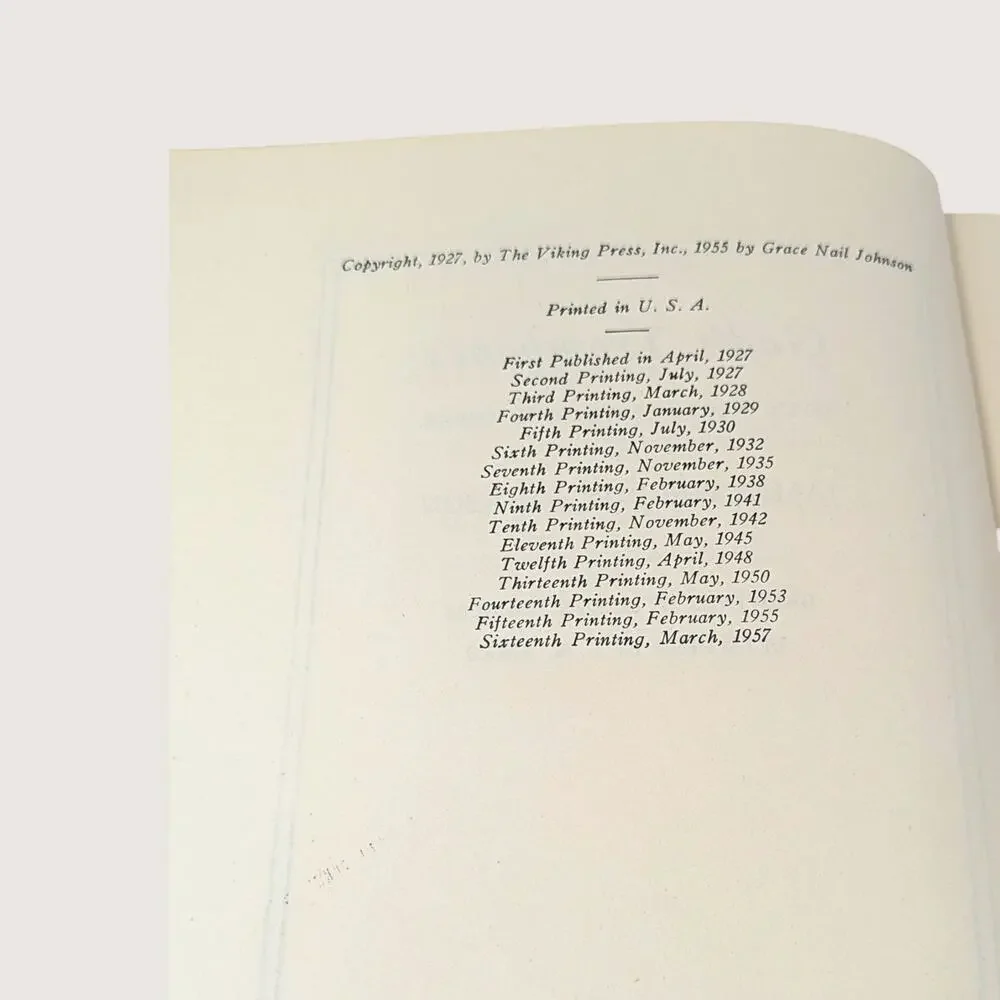 1955 God's Trombones by James Weldon Johnson Hardcover Book